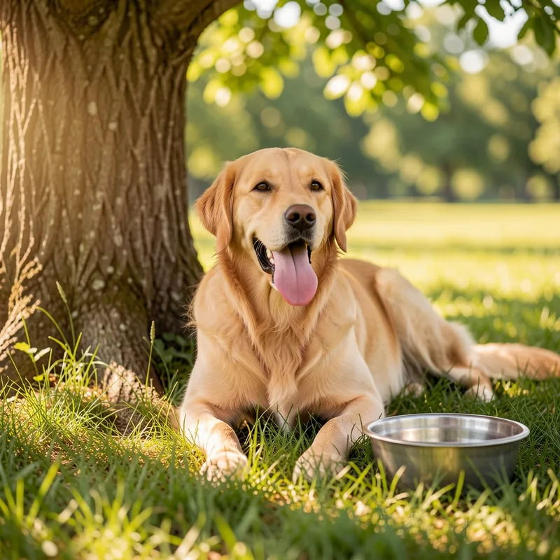 Coup de chaleur chez le chien : symptômes, gestes et prévention
